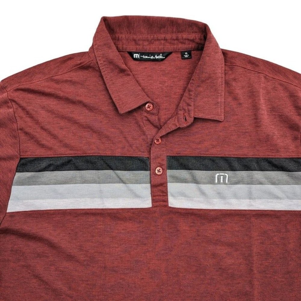 Travis Mathew Golf Polo Shirt XL Monarch Beach Dana Point California Pima Cotton